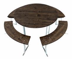 Biertafelsets rond 150 cm