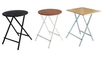 Bartafels rond vierkant