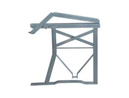 Beslag voor extra brede bierbanken met rugleuning