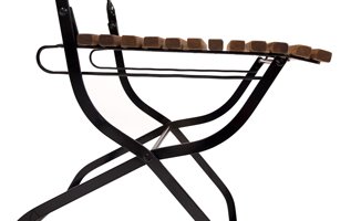 Zijaanzicht van stoel Biergartenmoebel 11bgs