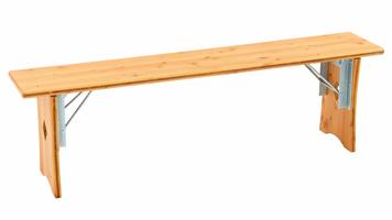 Bierbanken 160 cm houten poten