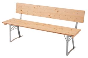 Bierbank met rugleuning 113