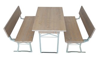Biertent set met rugleuning no.138