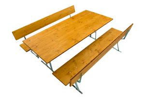 Biertent set 167 schuin