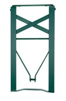 Groen geverfd bierrek