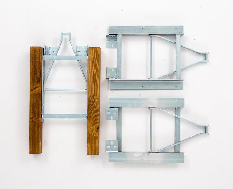 Bierbank frame voor houten poten no.233 