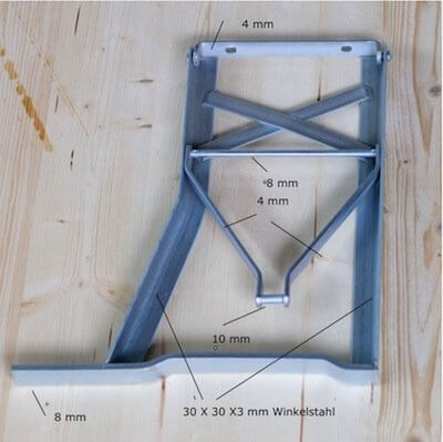 212 Round Bench Rack