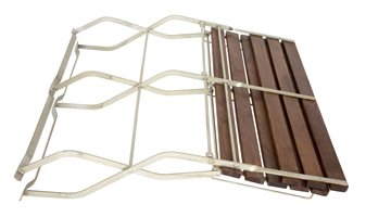 Biertuinbank opgevouwen