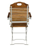 Biertuinmeubilair van achteren geschroefd...