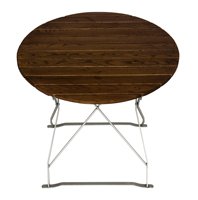 Ronde tafel voor bier tuinmeubelen opvouwbaar 08bg