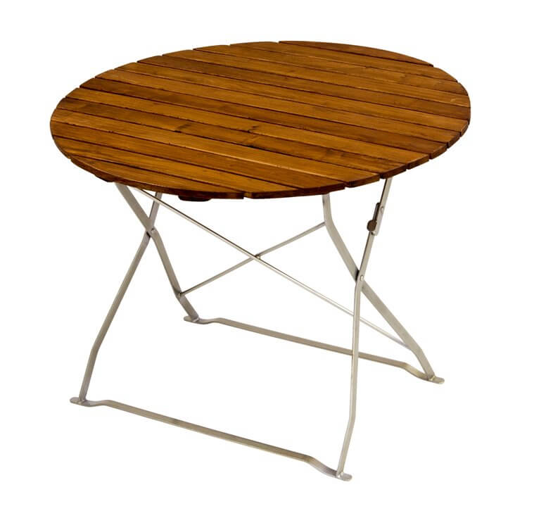 Ronde tafel voor biertuinmeubel model 10bg en biertuinstoel model 01bg