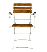 Biertuinstoel vooraan bekijken