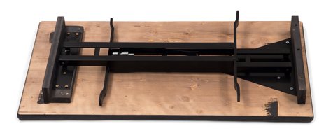 Biertafelframe model 223 rechts en model 229 links gemonteerd