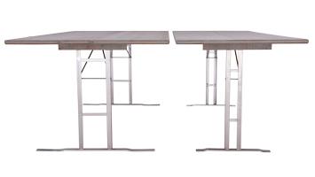 Tafels voor biertafel set roestvrij stalen poten