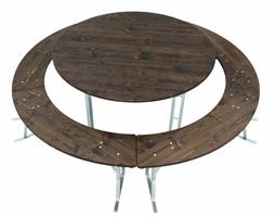 Biertafelset met universeel biertafel frame