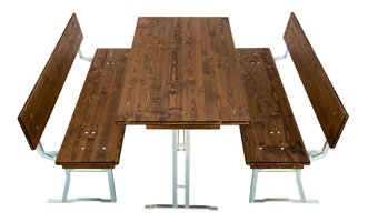 Biertent set 80 tafel