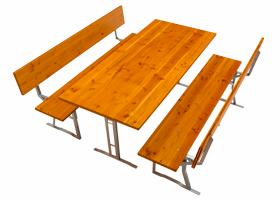 Biertent set van brouwerijkwaliteit.