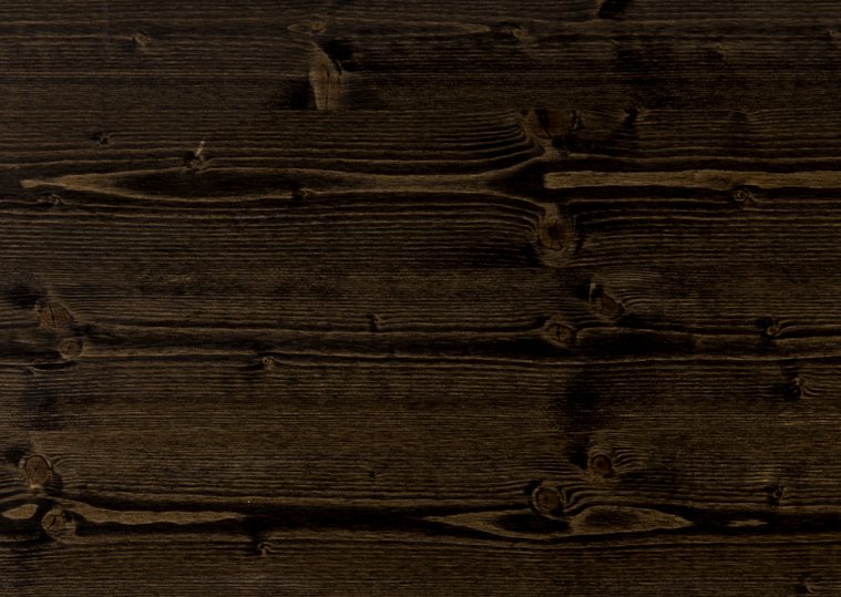 Houtkleur ebbenhout donker. 