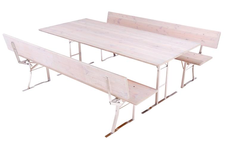 Biertent set roestvrij staal hardware