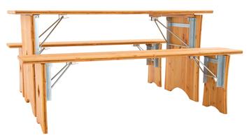 opvouwbare biertent sets met houten poten