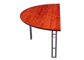 Biertent set half ronde tafel