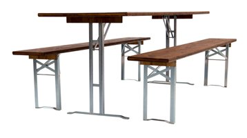 Vooraanzicht Biertent sets nr.172d