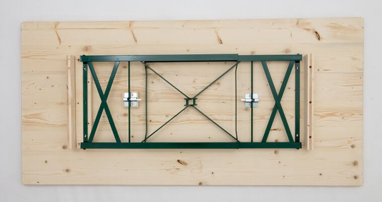 Frame variant no.1 voor 1.6m biertafels