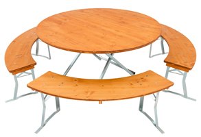 Biertent set nr. 146 gegalvaniseerd