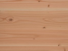 Onbehandelde Douglas spar.