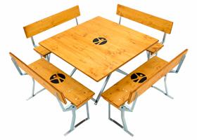 Marquee set 101 met rugleuning