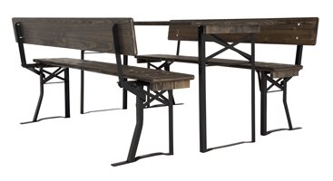 Marquee set ebbenhout 164 cm