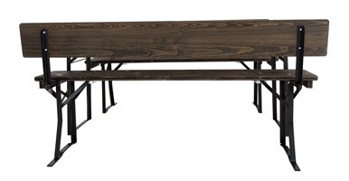 Feesttent voor catering met rugleuning met opklapbare veiligheidsvoorziening