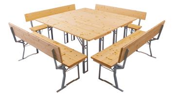 Marquee sets squared off