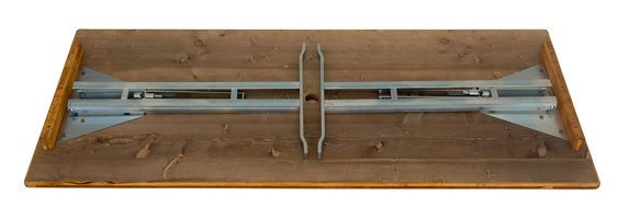 Beer Table Racks Legroom Down.