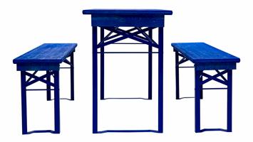 korte biertent stelt blauwe 154