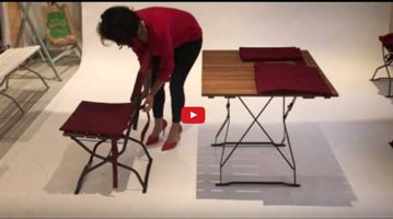 Hoes van videostoelkussen demonteren en wassen