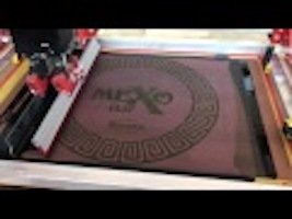 Omslag van video biertent sets met zeefdruk.