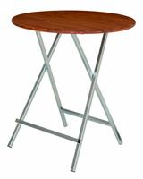 Hoge tafel vanuit de hoek