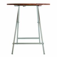 Hoge tafel vooraanzicht