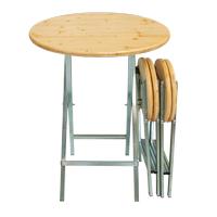 Opvouwbare hoge tafel, vier krukken