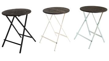 Bar tafel frame ebbenhout groot