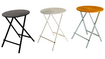 Bartafels van hout en plastic