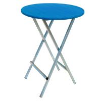 Hoge tafel lichtblauw