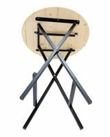 Bar tafel frame onderkant zwart