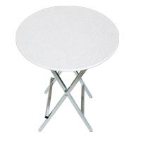 Hoge tafels extreem weerbestendig.