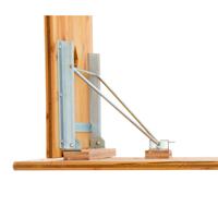 Biertafelpoten die over elkaar klappen.